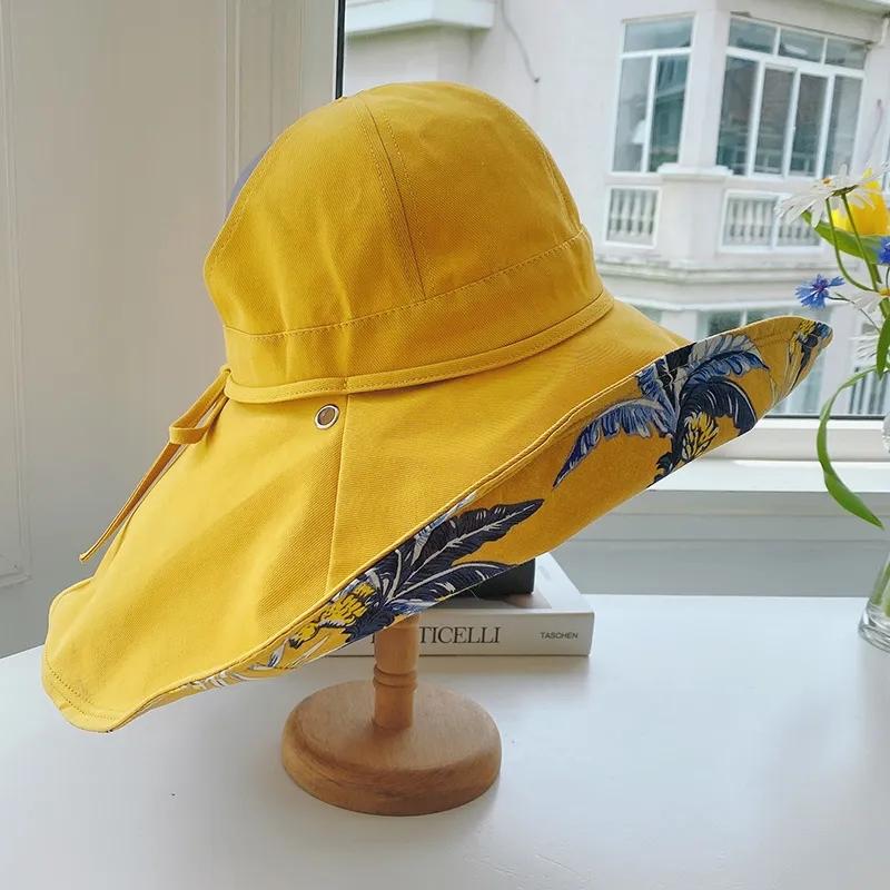 WTEMPO Foldable Wide Brim Summer Sun Hats Adjustable UV Shade Fisherman Cap Women Camping Hiking Fishing Beach Hats