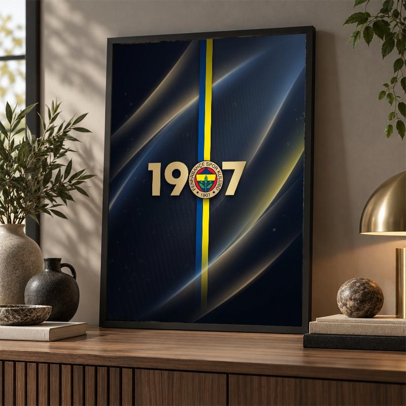 Fenerbahçe FC Diamond Painting Kit 5D Full Drill DIY Diamond Mosaic Wall Art Home Decor