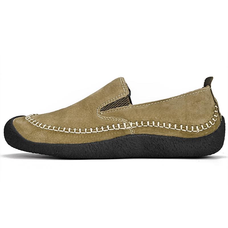 

Fashion Golden Sapling Classics Loafers Men Casual Shoes Retro Genuine Leather Flats Fashion Moccasins Leisure Party Shoe Men s Loafer 38 хаки