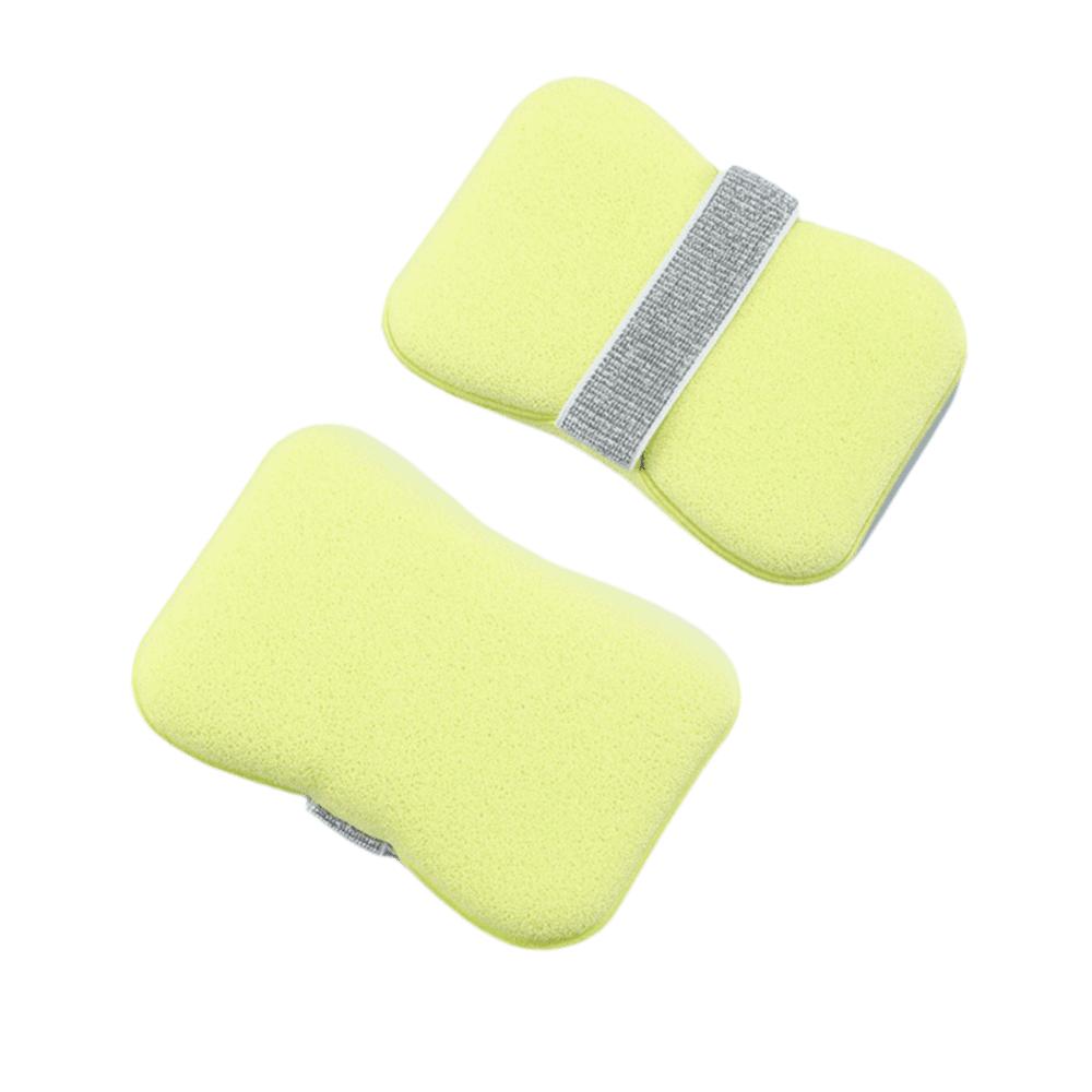 

1Pc New Soaps Saver Soap Foaming Net Bath Foaming Exfoliating Soap Bag Sponge Thickened Foam Mesh Cleaning Tool жёлтый