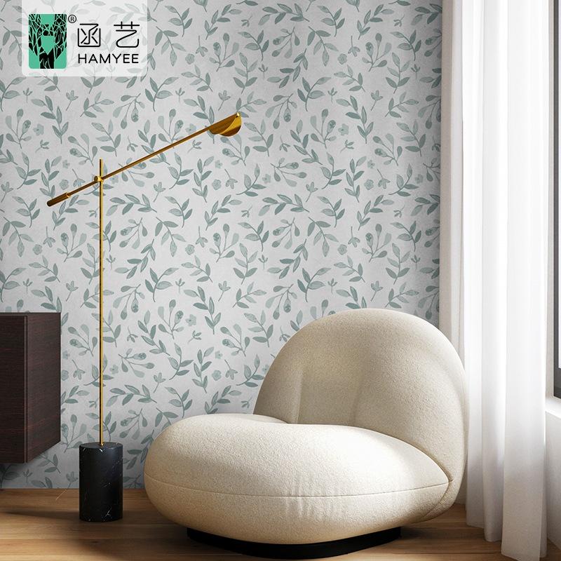 Klebefolie für die Wand - Wasserdichte PVC-Blumenmuster, Verdickte Selbstklebende Heimdekoration, Hintergrund für Schlafzimmerabtrennung