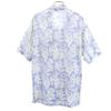 BLUE HAWAII Short Sleeve Open Collar Aloha Shirt L Blue Men's Used