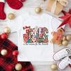 Just A Girl Who Loves Christmas Printed Kids Shirts Child Christmas Party T-shirt Top Xmas Vibes Outfit Child Short Sleeve Tee