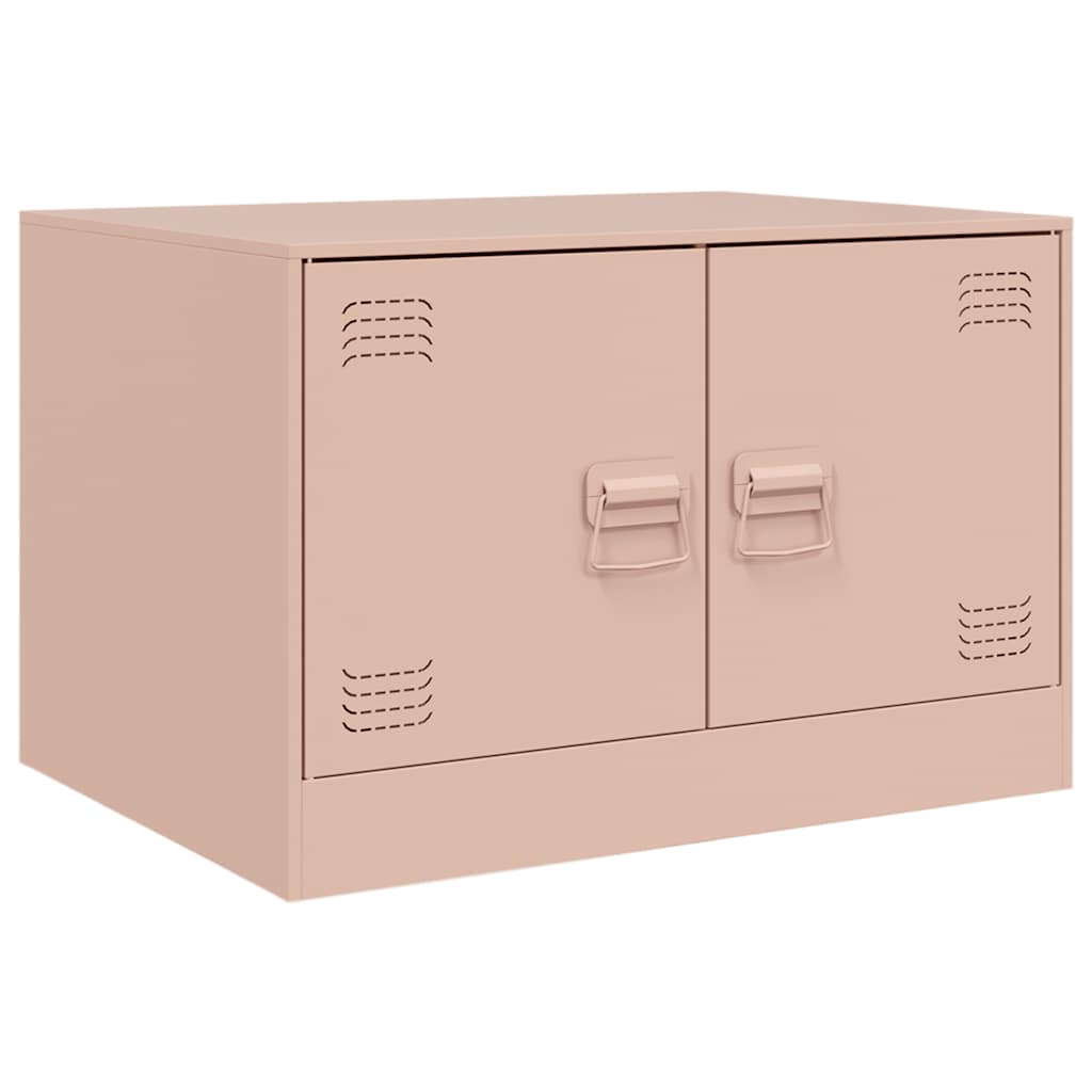 Pink Coffee Table 67 X 50 X 44 Cm Steel