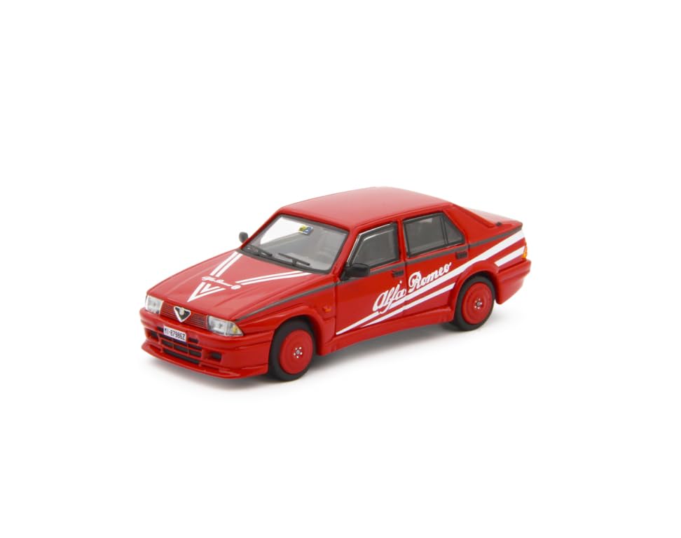 LAUDORACING Alfa Romeo 75 Turbo Evoluzione 1987 Red Decal Alfa 75 Turbo Evoluzione 1987 Rosso Loud Racing 1/64 1.8i