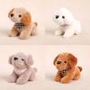 Plush Dog Keychain With Scarf For Kids And Teens Gift