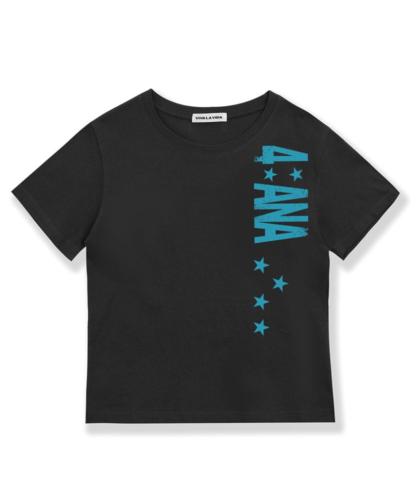 Bibalabida Raw Crop Short Sleeve T-Shirt