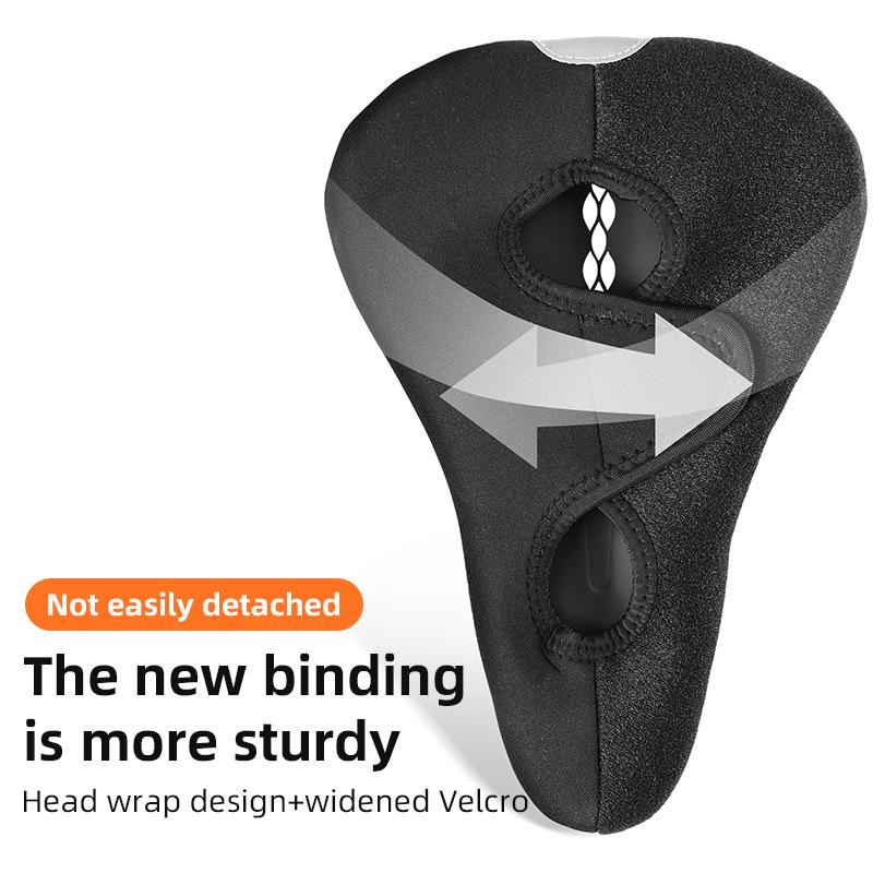 Silicone Bike Seat Cover Cycling Seat Cover Soft And Thick Foam Padding Rainproof And Dustproof Comfortable Riding Experience