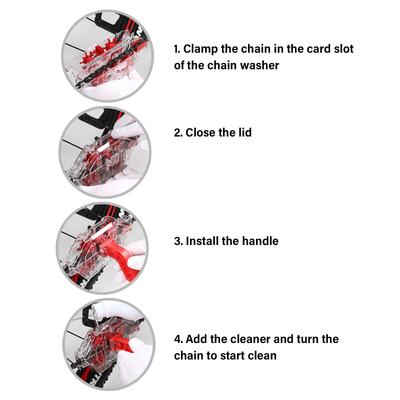 Bicycles Chain Cleaning Tool Professional Chain Scrubber Bike Chain Brush Wash Tool Cleaner Brush Cycling Accessories