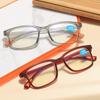 New Fashion Square Women Reading Glasses Ultra Light HD Anti Blue Light Presbyopia Glasses High Quality Neutral