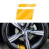 8/4pcs Reflective Car Wheel Rim Vinyl Stickers Warning Stickers Mark Stripe Motorcycle Racing Wheel Hub Decals for Car Stickers