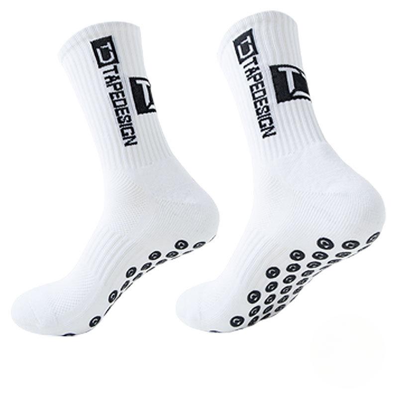 10 Pairs of Male Spring and Autumn Glue Non Skid Shock Towel Bottom Sports Basketball Football Socks