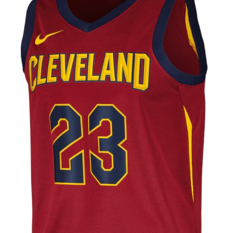 Nike Retro Basketball Weste SW Fan Edition Cleveland Cavaliers Weinrot Herren 903978-677