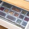 Kitchen Spice Storage Box With Lid Dried Pepper Seasoning Storage Sealed Moisture-Proof Fruit Medicinal Materials Household Packing Box