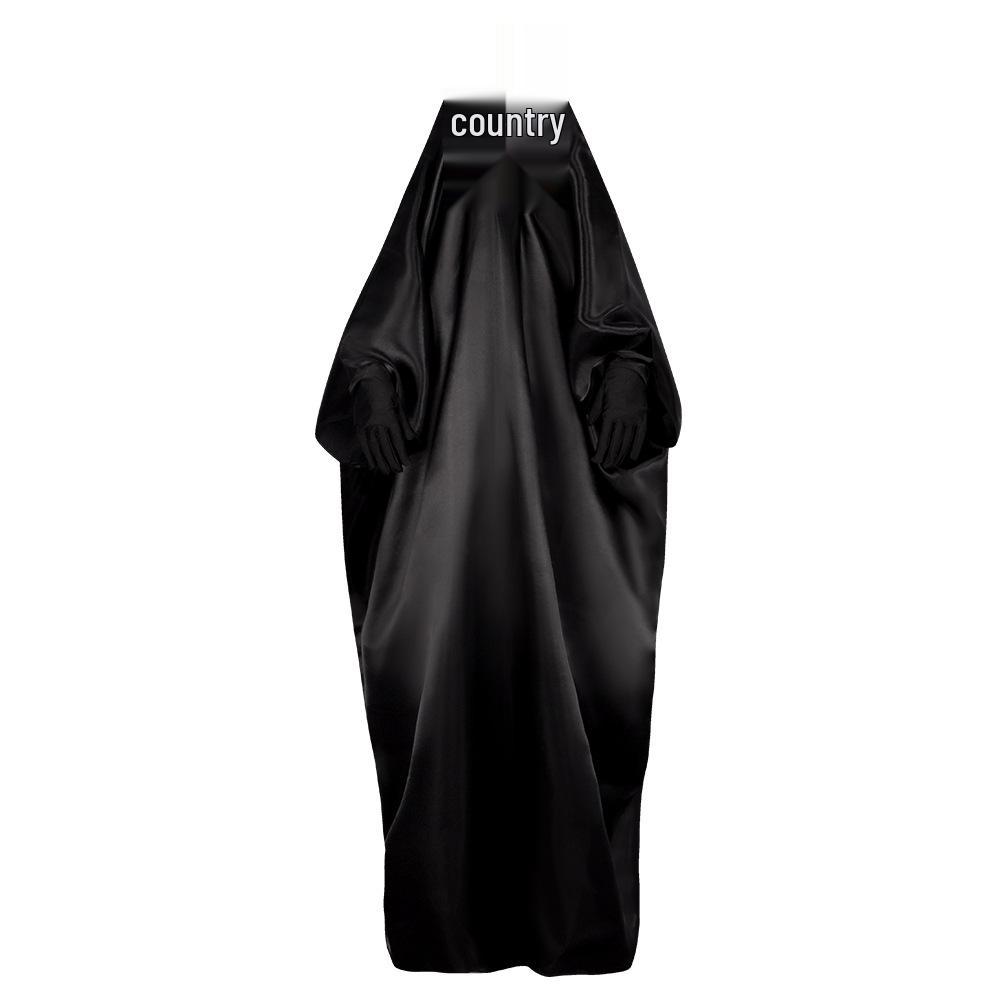 Qingcheng Faceless Man Halloween Cloak & Mask Anime Cosplay Costume