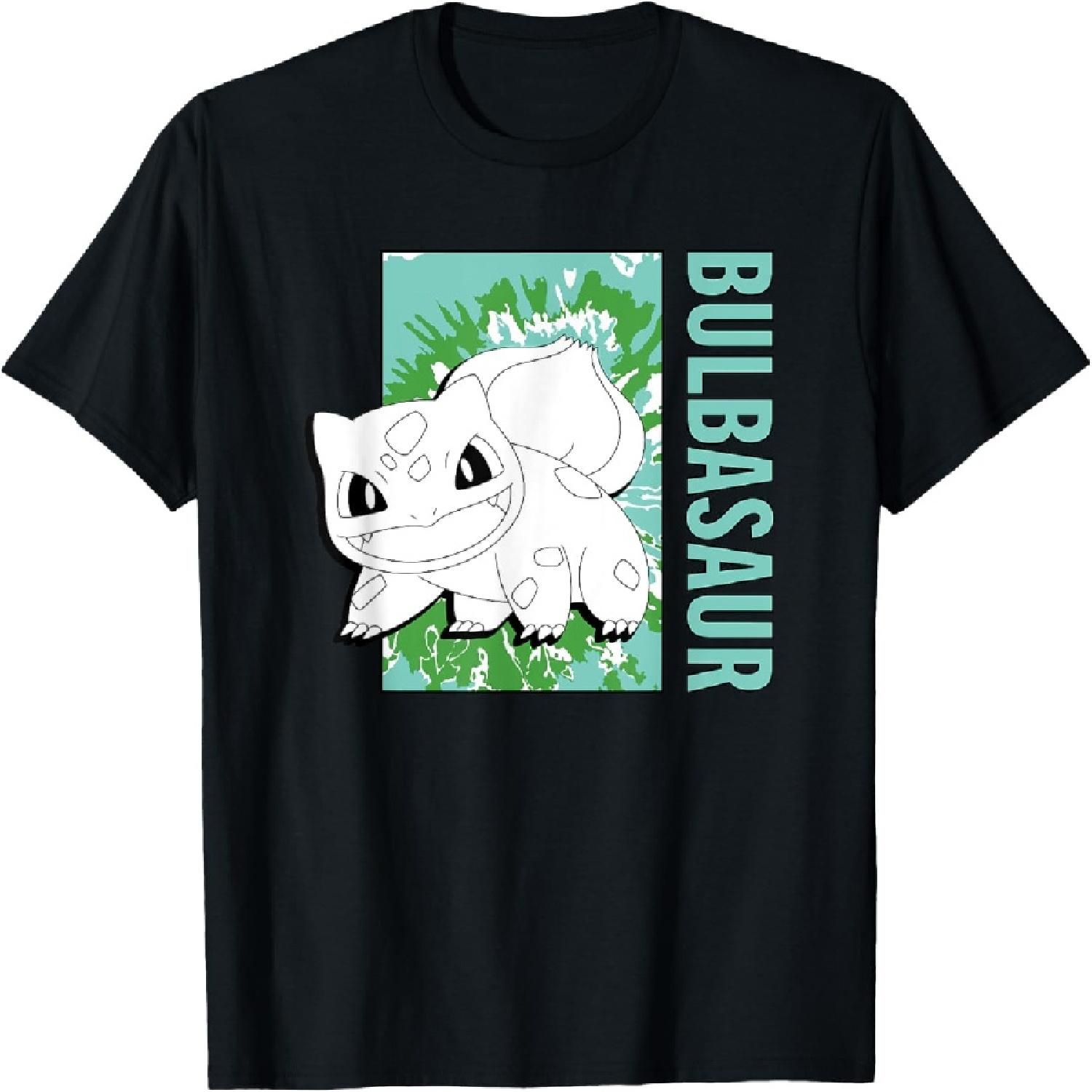 Pokémon - Футболка тай-дай с Бульбазавром S