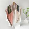 Headscarf Silk Scarf 90cm Women's Headscarf New Versatile Satin Thin Large Square Scarf