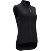 Stand Collar Monogram Sleeveless Jersey Women's Black