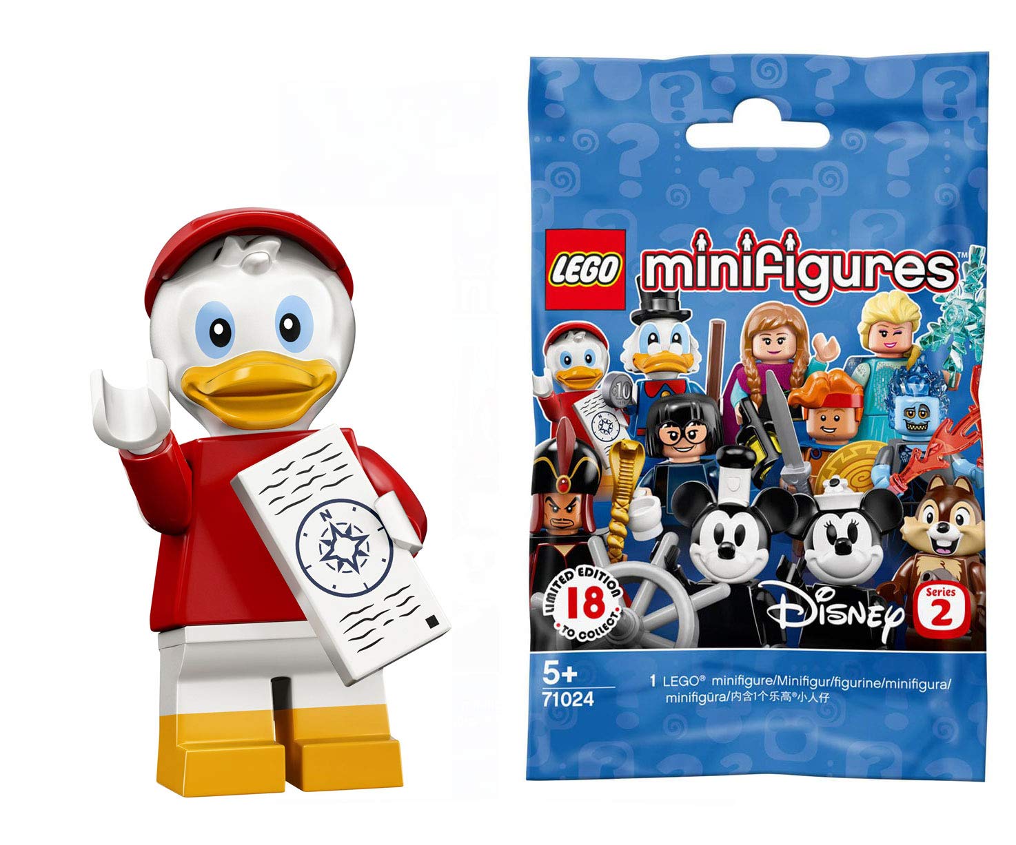 

LEGO Disney Series 2 Minifigure Huey (Donald s Nephew) - Unopened [71024-3]