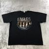 Eagles Tour 2010 T-shirt Herr 2XL Svart Anvil Rockkonsert Grafisk Band T-shirt Unisex T-shirt