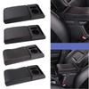 With Cup Holder Car Armrest Box Extender Multi-Functional Storage Box Car Armrest Extender Elbow Support Heightening