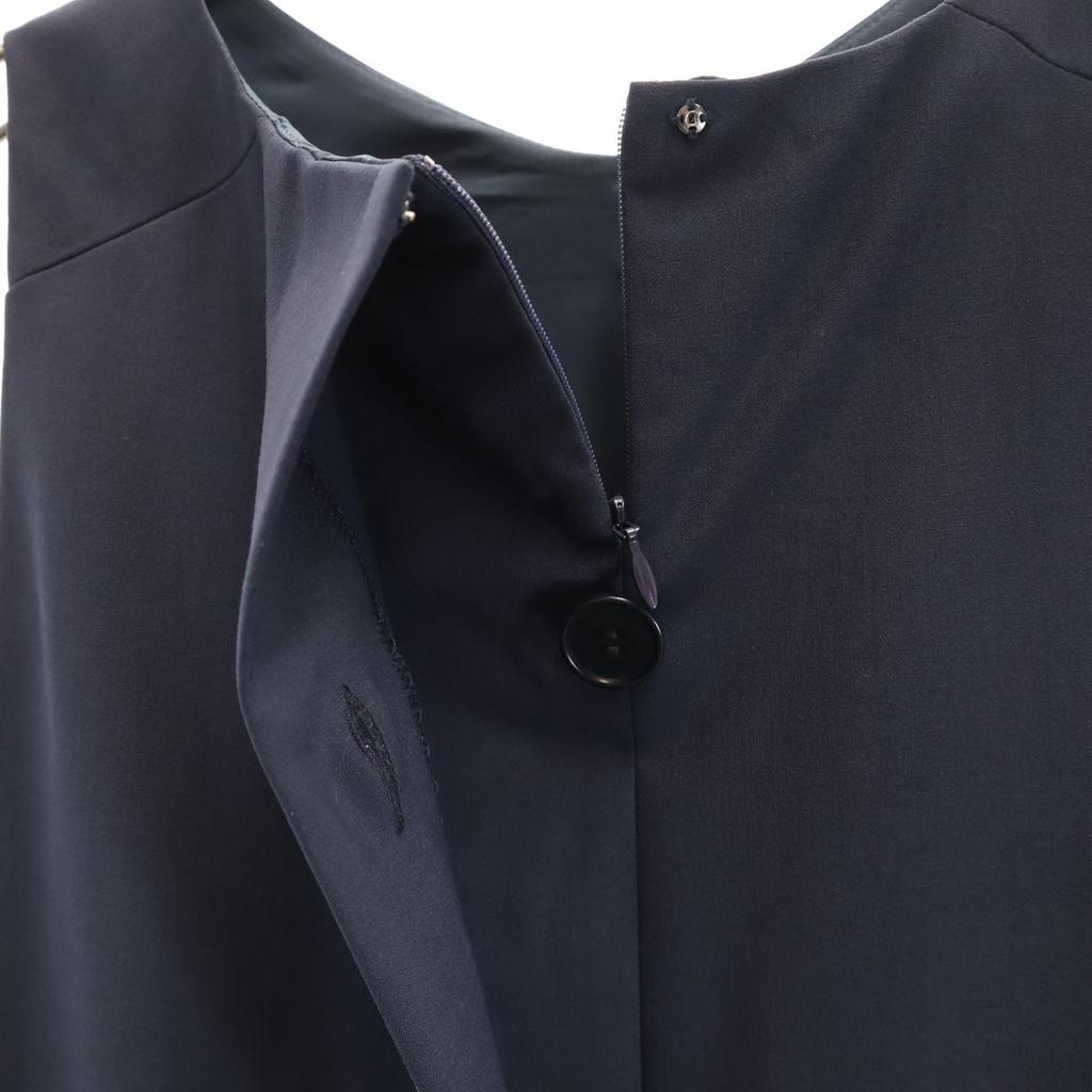 theory made in Japan No sleeve one piece Navy Women Used