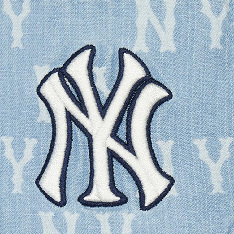 New MLB SS24 Shorts Kids' Light Blue 7ASMM0543-50BLL