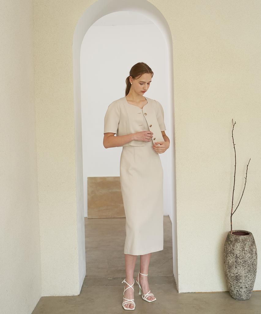 Peullobeu Noted Dress_Be