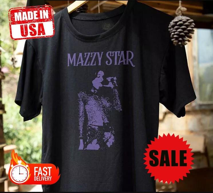 Mazzy Star Purple Art Unisex T-Shirt All Size S-5XL Gift for fans TN0424 XXL