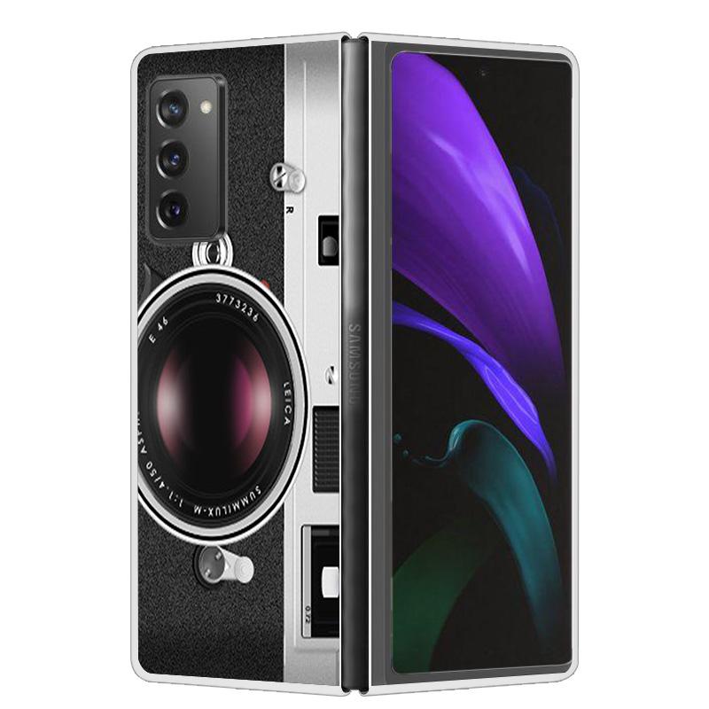 For Samsung Galaxy Z Fold2 Fold4 Fold5 Case Shockproof Hard Plastic PC Back Cover For Samsung Galaxy Z Fold 3 5 4 5G Phone Cases