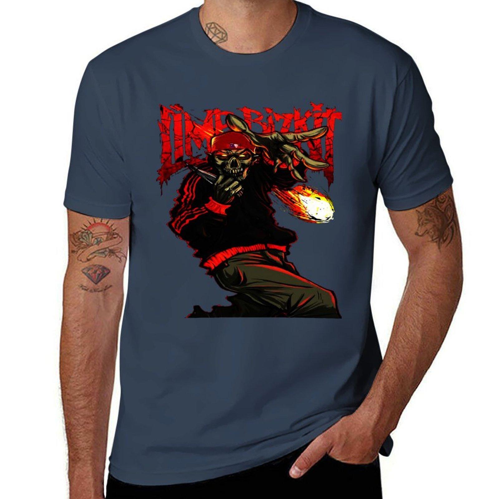 Rock 23 an American Amazing Bizkit Rap Limp is Of TShirt Lightweight Casual Summer TShirt S
