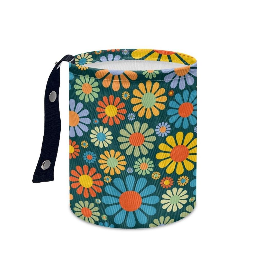 Kitten Cute Pattern Car Interior Wall-mounted Trash Can