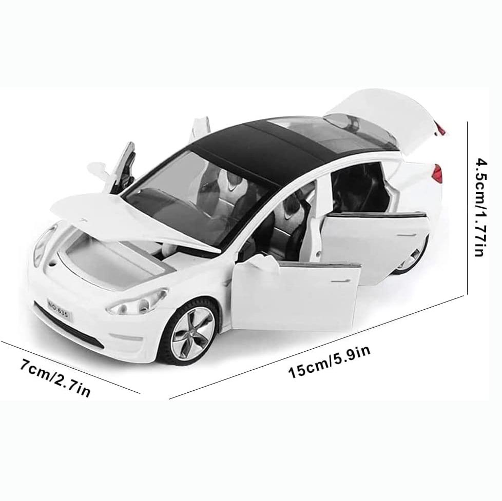 1:Model 32 v měřítku 3, litá slitina, autíčko, stahovací vozidlo se zvukem a světlem pro děti Dárková kolekce pro dospělé