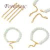 18K Gold Plated Extension Chain,Lobster Clasps with Extender Chain Connector,DIY Bracelets Accessories,Jewelry Making Supplies