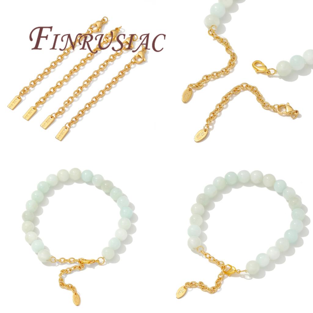 18K Gold Plated Extension Chain,Lobster Clasps with Extender Chain Connector,DIY Bracelets Accessories,Jewelry Making Supplies