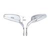 Motorcycle 8mm Rear View Mirrors For Harley Sportster XL Softail Touring Road King Road Glide Electra Glide
