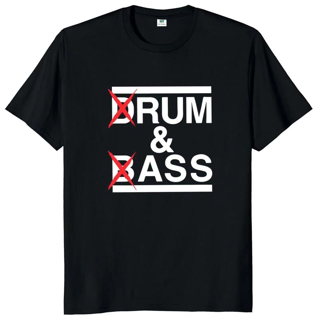 Funny Drum and Bass T Shirt Rum and Ass Lovers Jokes Short Sleeve Cotton Soft Unisex Oneck Summer Tee Tops EU Size