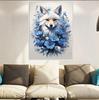 Round Diamond 5D DIY Diamond Painting wolfs Embroidery Cross Stitch Mosaic Decoration Gift