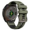 KALEBOL QuickFit 22mm Watch Strap for Garmin Fenix 7 Pro/7/6 Pro Dual Color Silicone Wrist Band