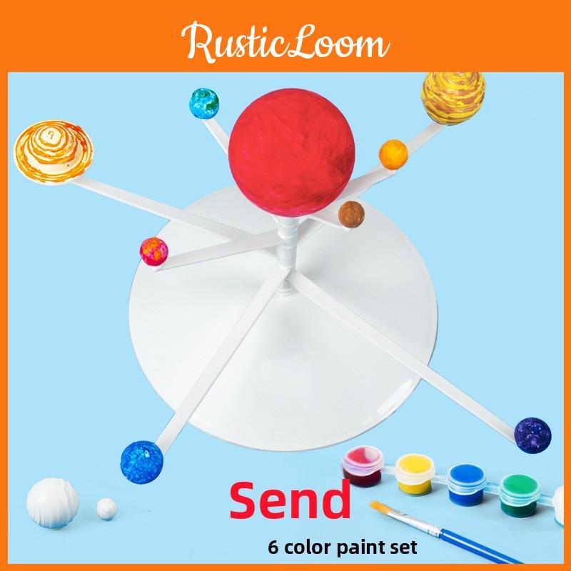 Solar System Educational Model Kit For Kids Science Diy Physics Classroom Learning
