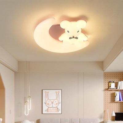 Modern Minimalist Children's Cartoon Ceiling Light for Bedroom