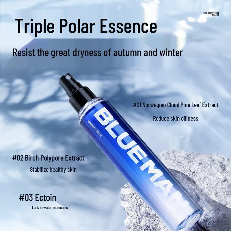 PRIME BLUE Men's Oil Control & Hydrating Toner