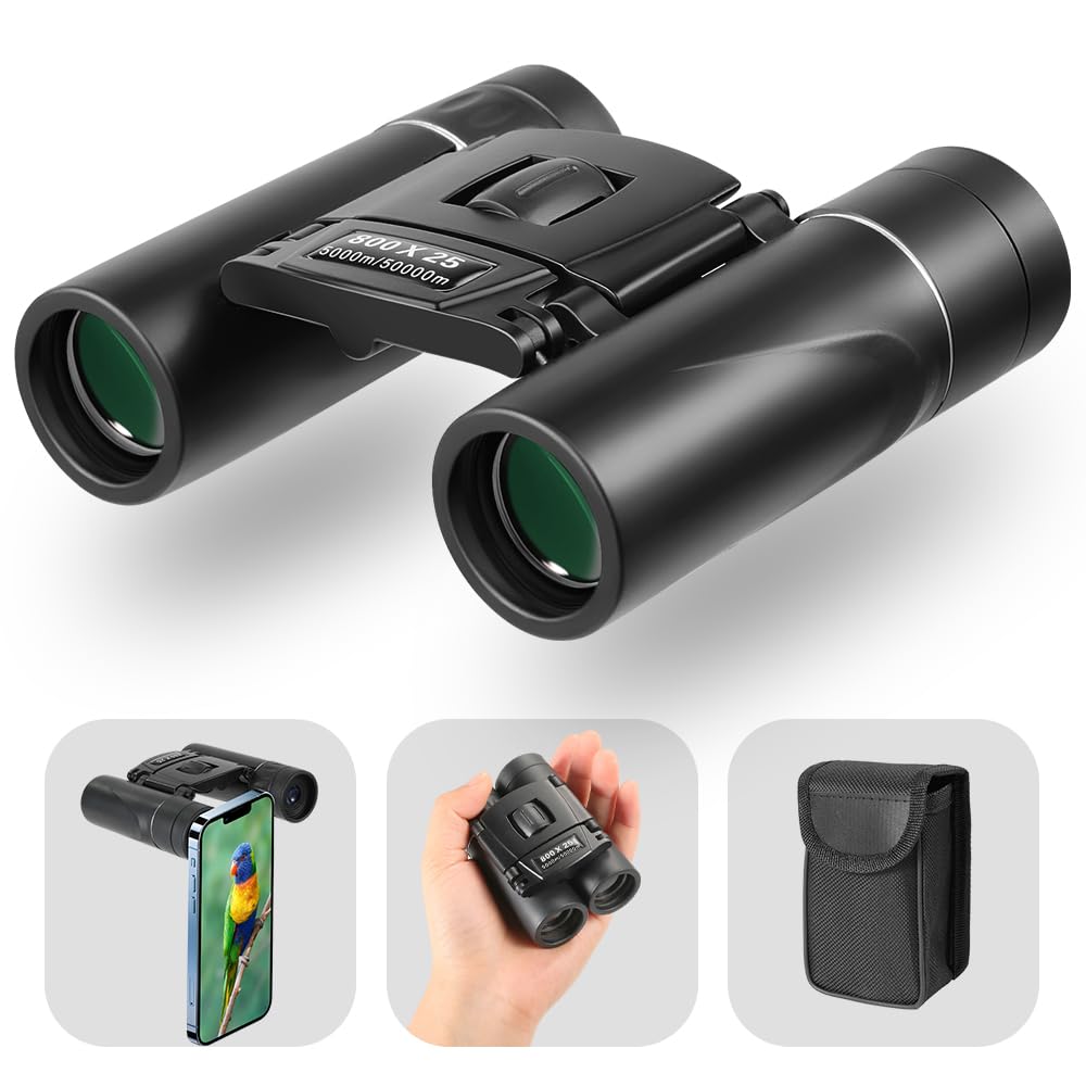 

Binoculars for live 12x magnification children and high for opera for watching 800x25mm equipped with FMC eye width image even with for live watching