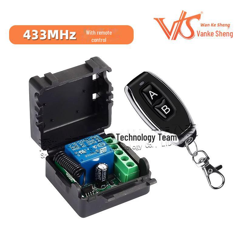 

12 В одноканальный маломощный беспроводной пульт дистанционного управления 433 МГц 433MHz with remote control