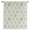 Geometry Moroccan Texture Sage Green Sheer Curtains for Living Room Decoration Window Curtains Kitchen Tulle Voile Curtains