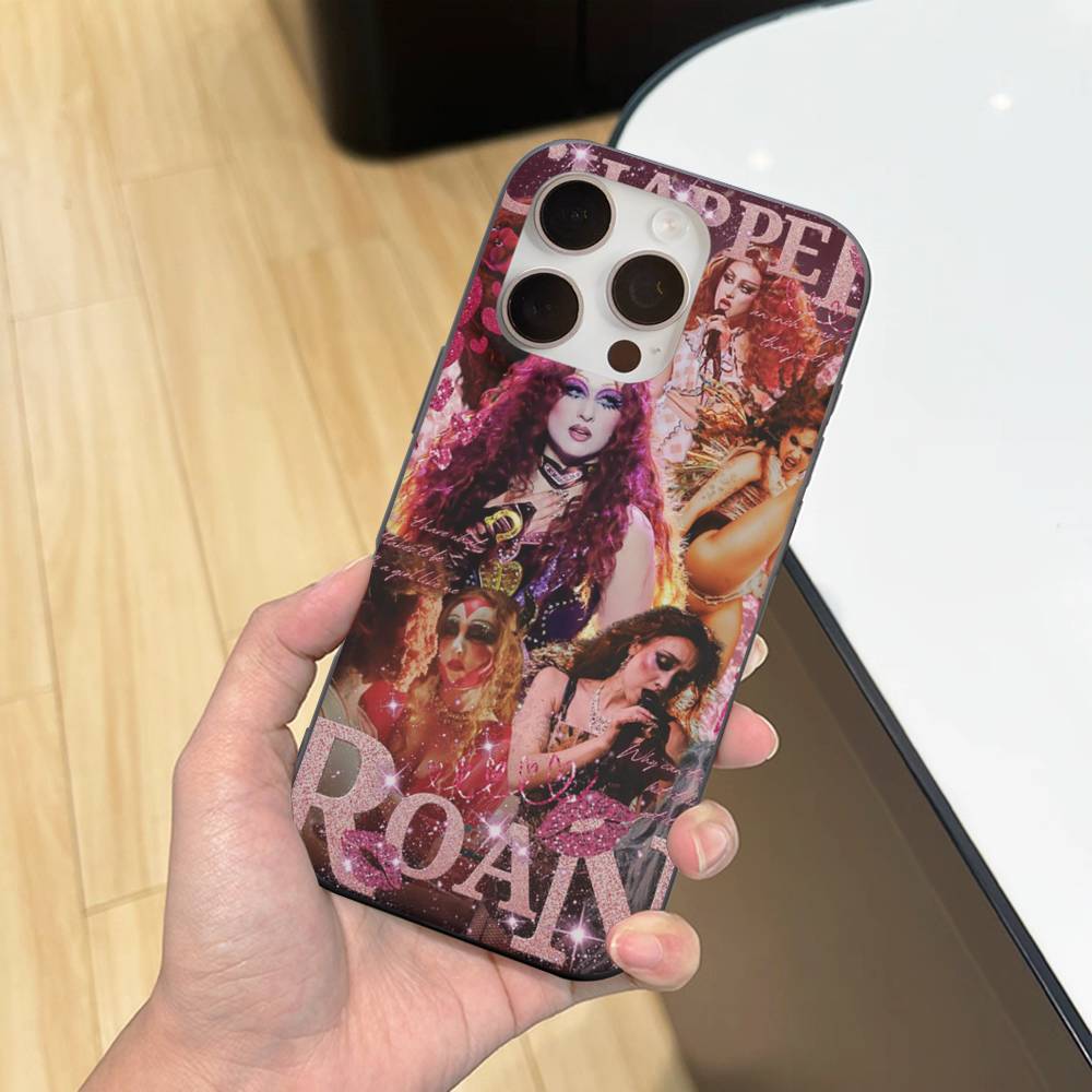 Singer C-Chappell R-Roan Phone Case For IPhone 17 16 15 11 12 13 14 Pro Max Soft Corrugated Silicone Cover Case