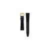 Seiko Watch Men's Genuine Side Crocodile Band 19mm Width 15mm Buckle Black