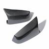 Gloss Black Rearview Mirror Shell for 2008-2013 BMW 5 Series E60/F10 - Decorative Horn Cover.