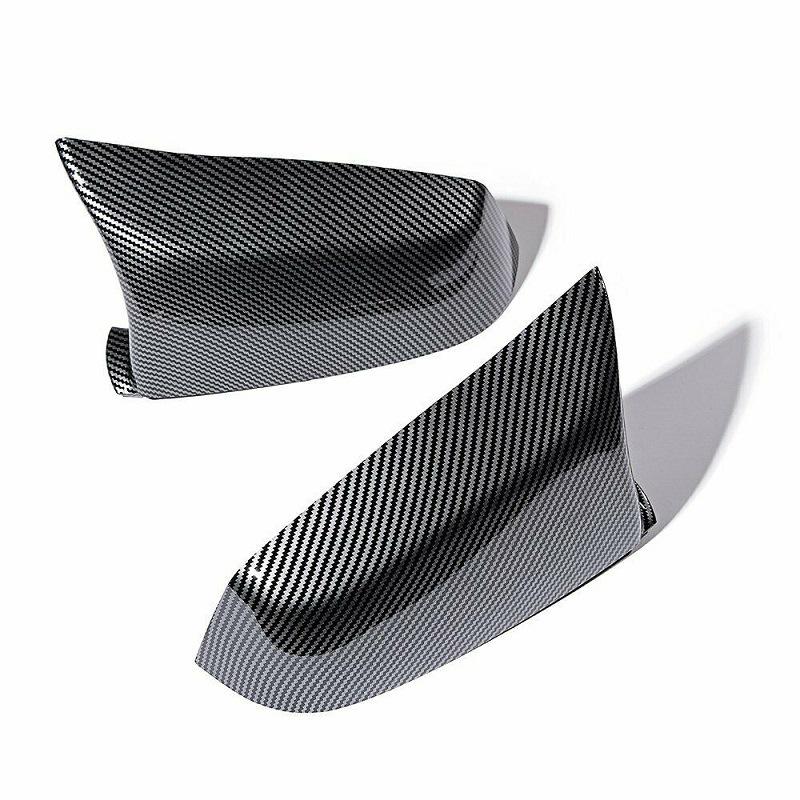 Gloss Black Rearview Mirror Shell for 2008-2013 BMW 5 Series E60/F10 - Decorative Horn Cover.