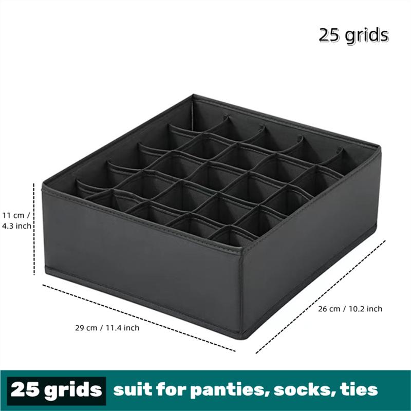 Socks Underwear Organizer Storage Box Washable Odorless Storage Box Drawer Organizer For Lingerie Bras Socks Leggings Organizers